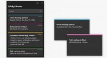 Microsoft Sticky Notes